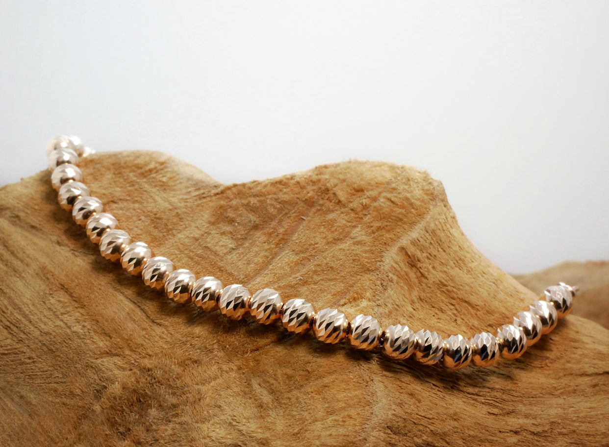 Bracciale TAGLIO DIAMANTE Oro Rosa