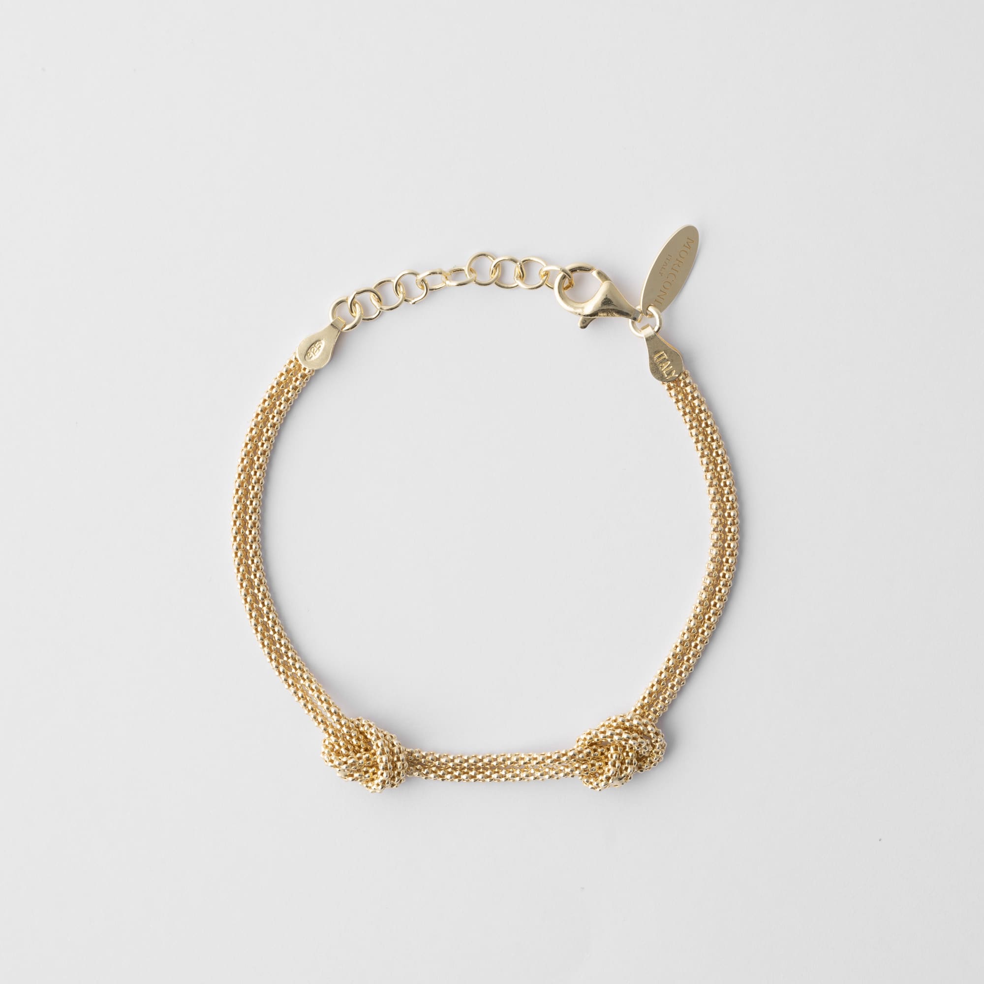 Bracciale MESH Forever Doppio Nodo Oro