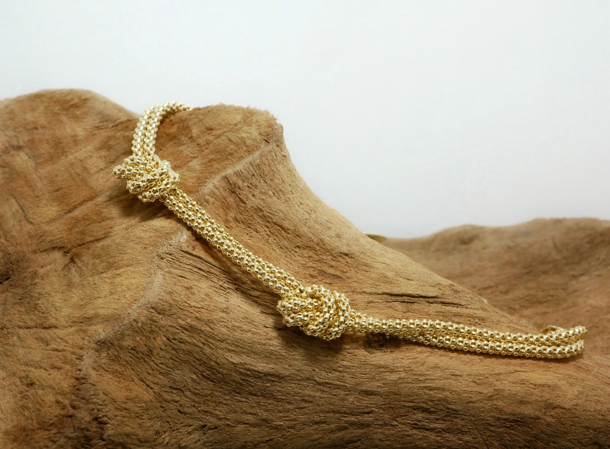 Bracciale MESH Forever Doppio Nodo Oro