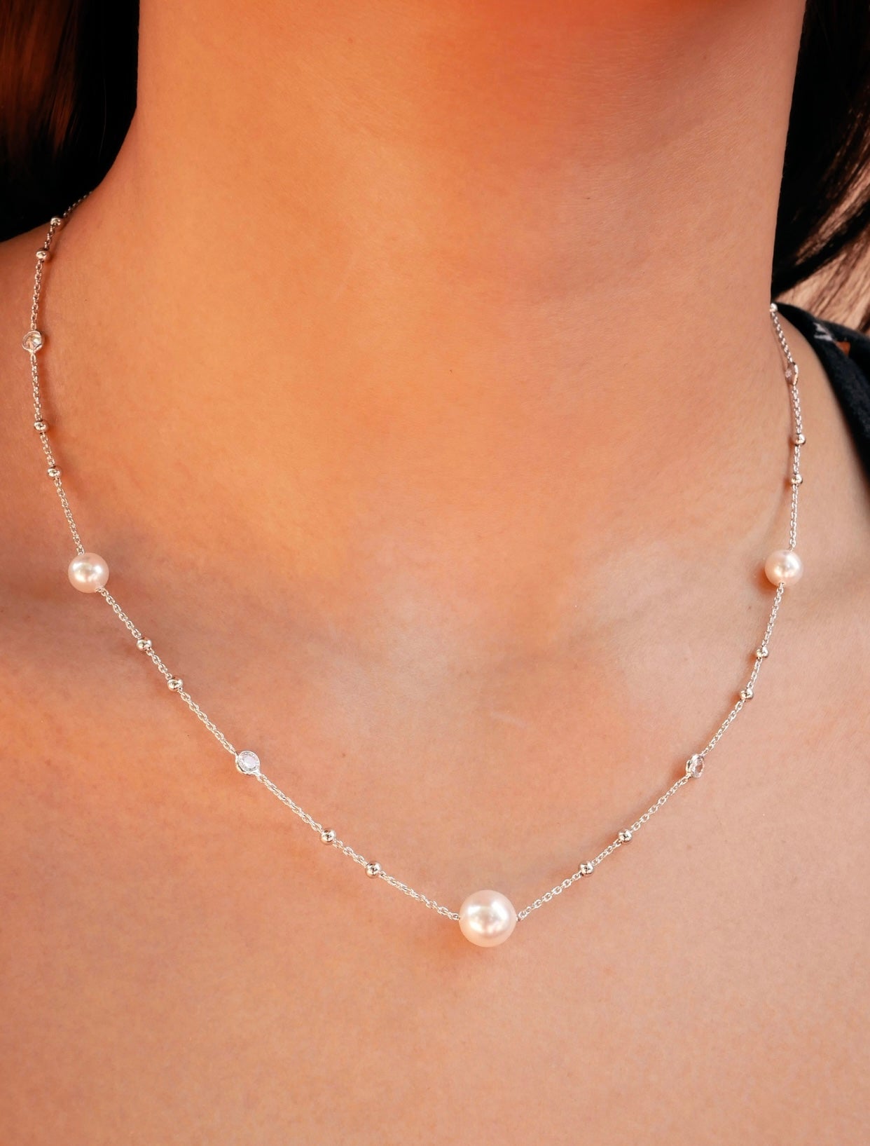 PEARL Classic Necklace with Swarovski Elements