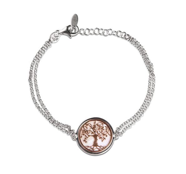 MOTHER OF PEARL 'Tree of Life' Bracelet