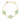 Trifoglio | Bracciale con Quarzo Verde
