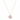 Clover | Necklace with Pink Quartz