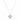 Clover | Necklace with Pink Quartz