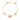 Clover | Bracelet with Pink Quartz