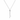 Mesh forever knot necklace