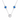 Clover | Necklace with Blu Quartz and Mother of Pearl
