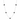 Clover | Necklace with Black Quartz