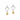 Heartwave dream heart earrings