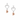 Heartwave dream heart earrings