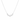 Oval Link Necklace in Sterling Silver