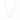 Collana classica con taglio a diamante