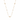 Collana classica con taglio a diamante