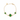 Clover | Bracciale con Quarzo Smeraldo