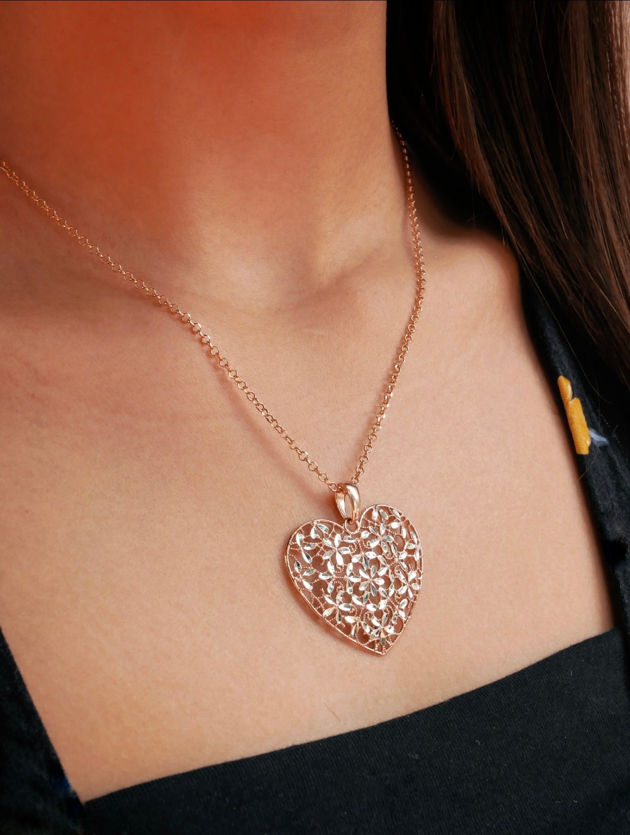FILIGREE 'Heart' Necklace