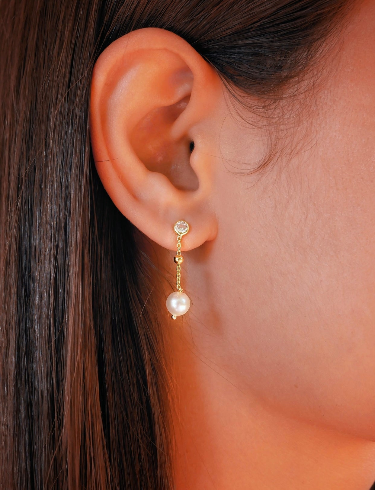 PEARL Classic Earrings with Swarovski Elements