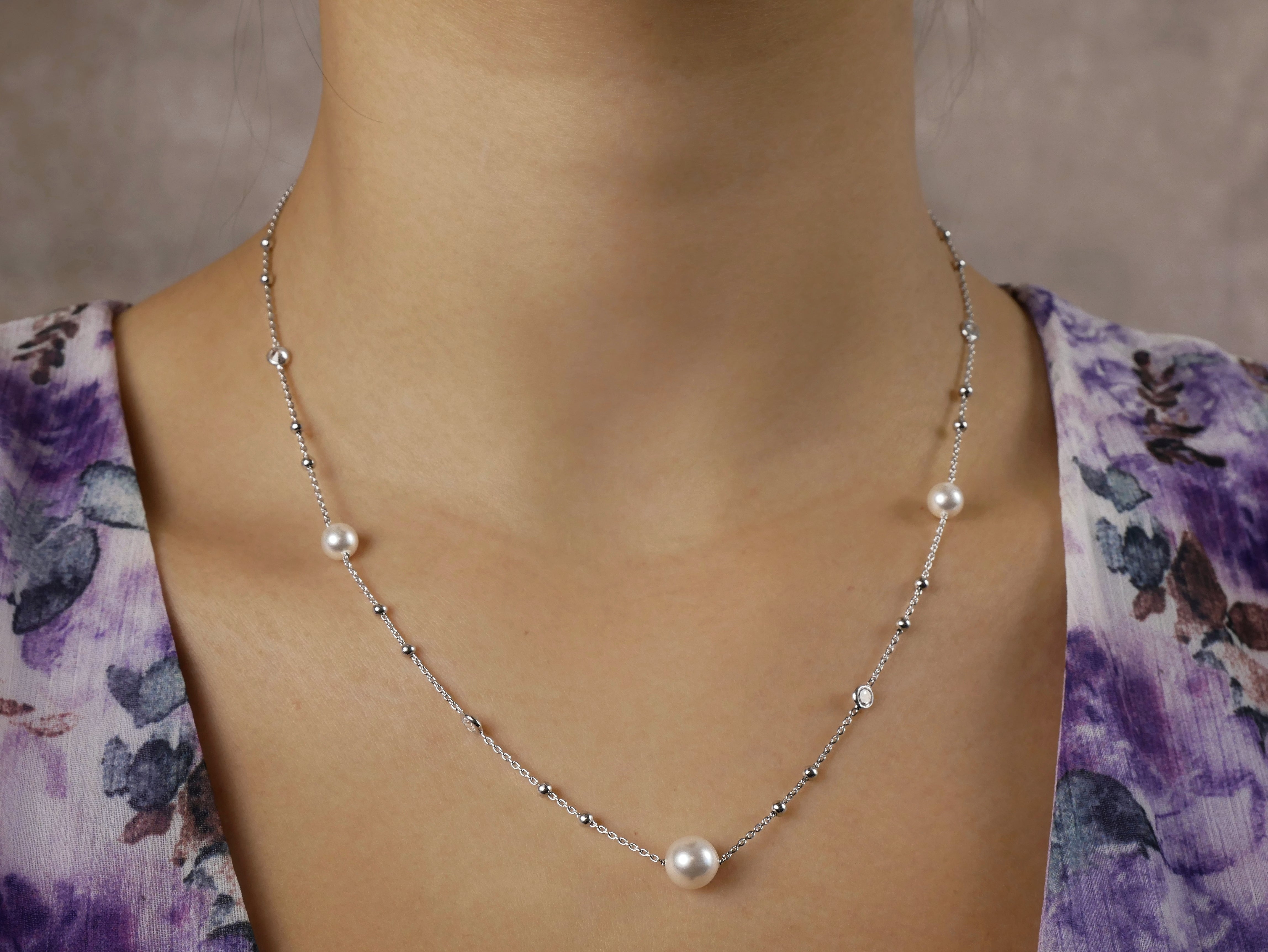 PEARL Classic Necklace with Swarovski Elements