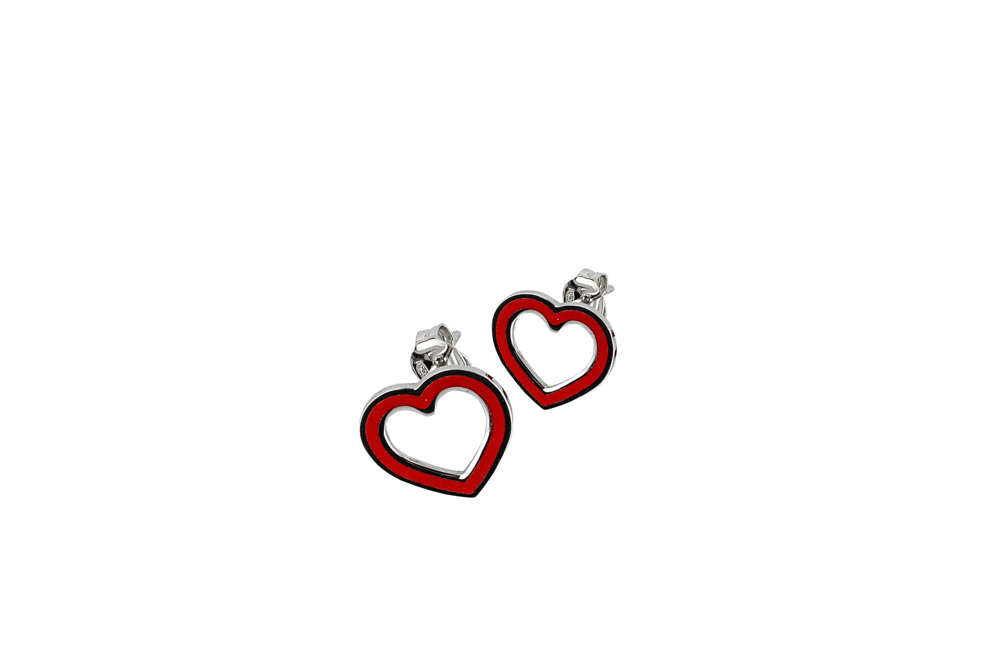 HEARTWAVE Red 'Heart' Earrings
