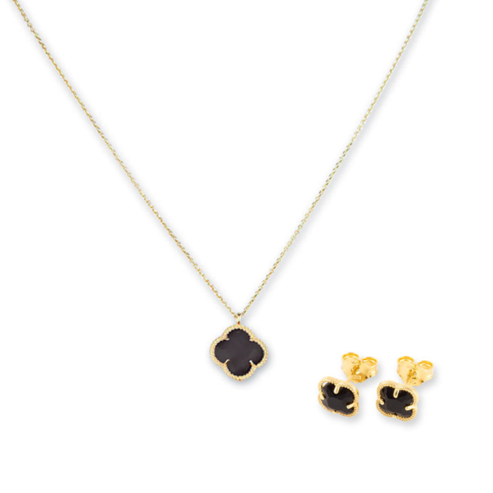 CLOVER Gold and Black Gift Set